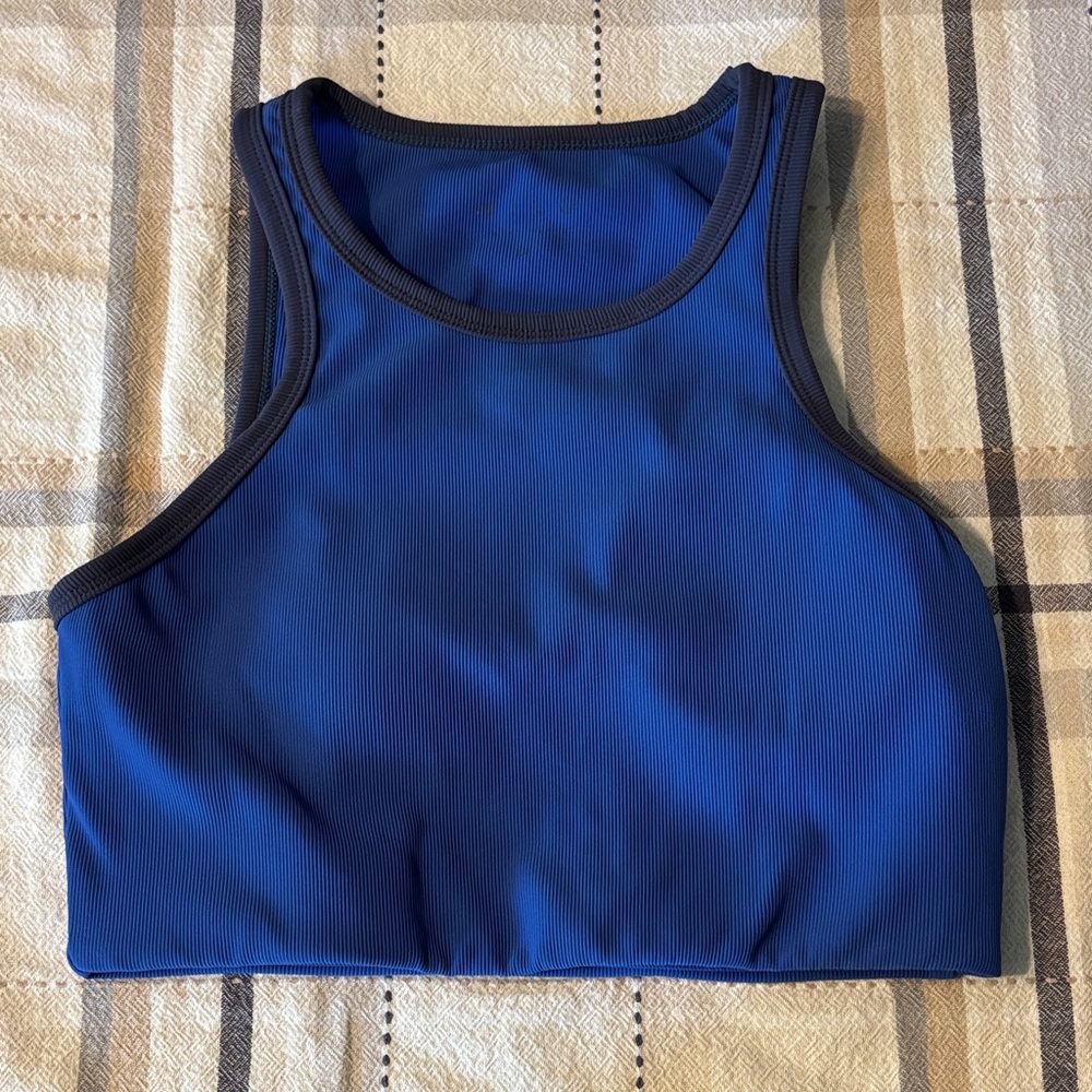 Blue Women's Athletic Tank Top